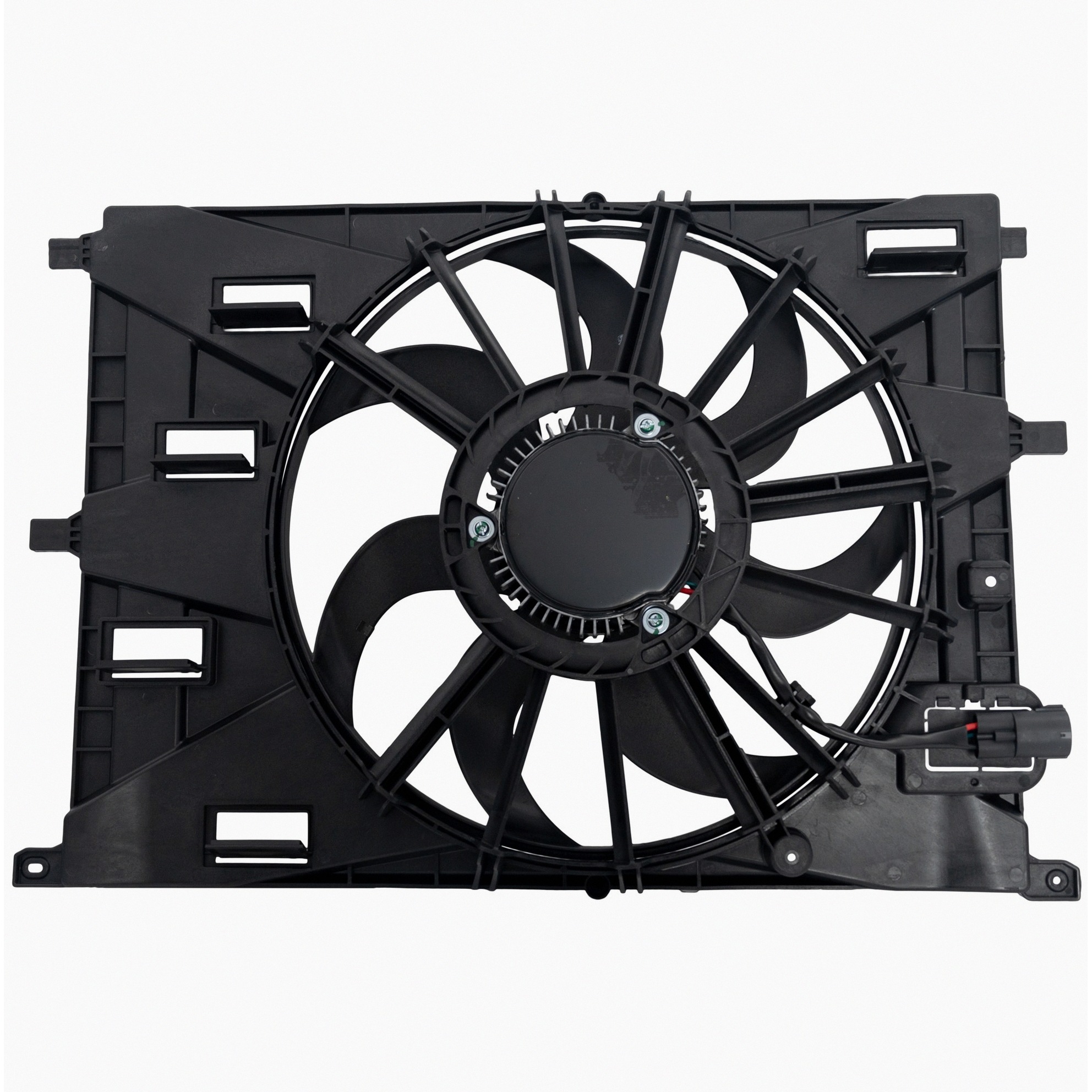 Dual Radiator And Condenser Fan Assembly For 20-22 Buick Encore GX, 21-22 Chevrolet Trailblazer