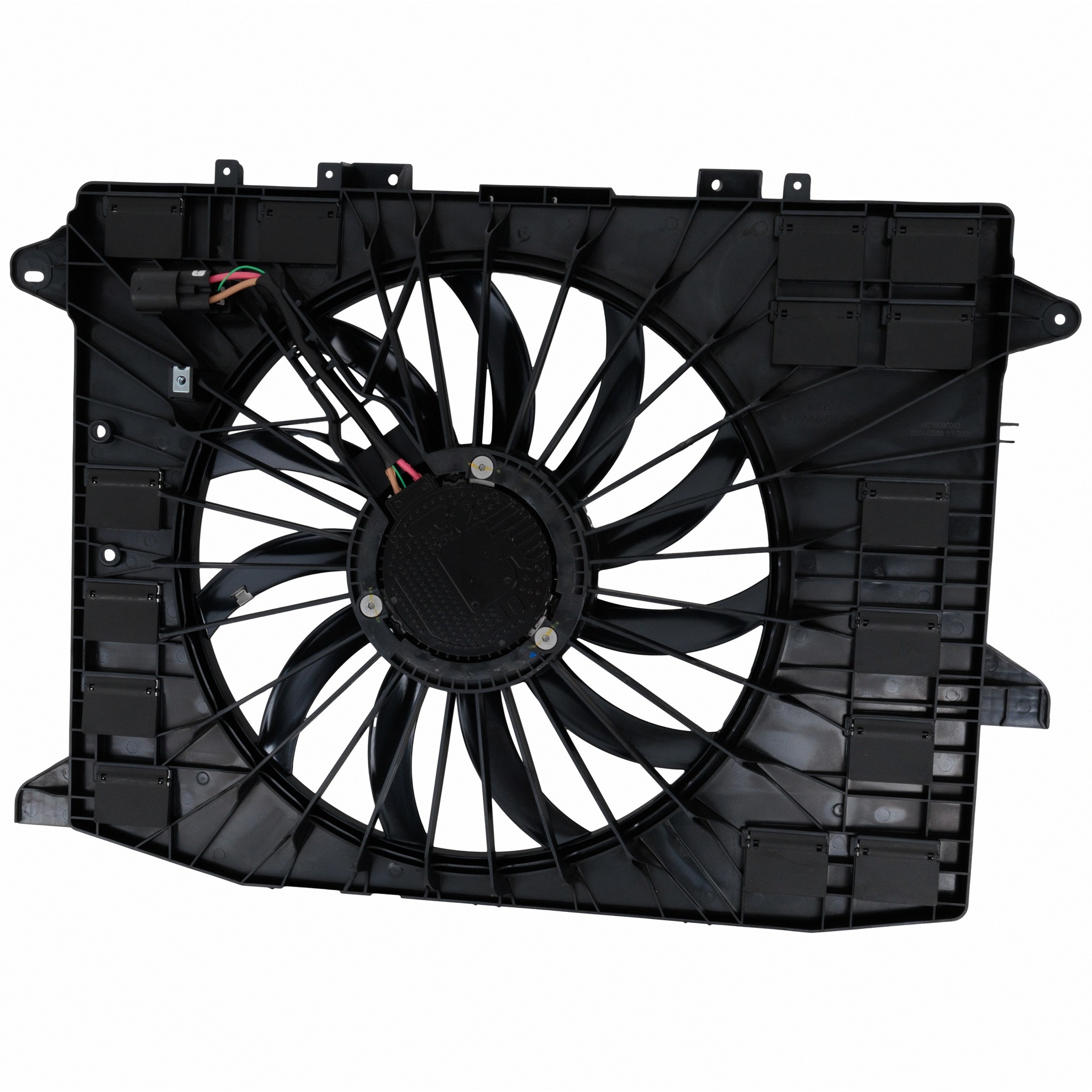 Dual Radiator And Condenser Fan Assembly For 20-25 Cadillac XT5, 20-25 Chevrolet Blazer