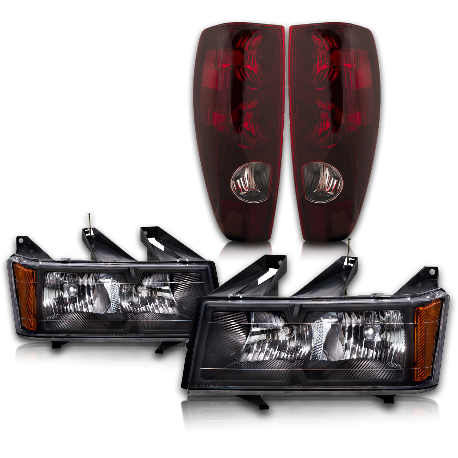 Headlight Set For 04-12 Chevrolet Colorado, 04-12 GMC Canyon