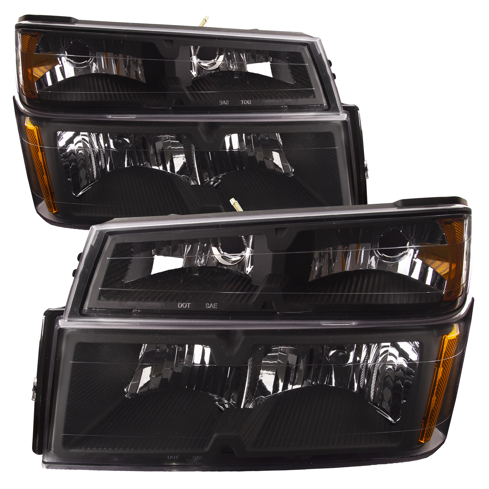Headlight Set For 04-12 Chevrolet Colorado, 04-12 GMC Canyon