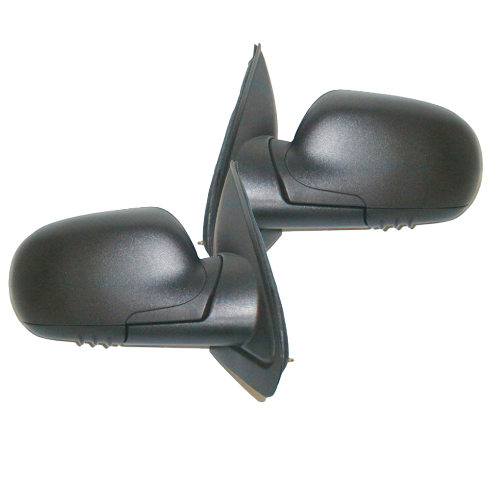 Door Mirror Set For 04 Buick Rainier, 02-04 Chevrolet Trailblazer, 02-05 GMC Envoy, 02-04 Oldsmobile Bravada