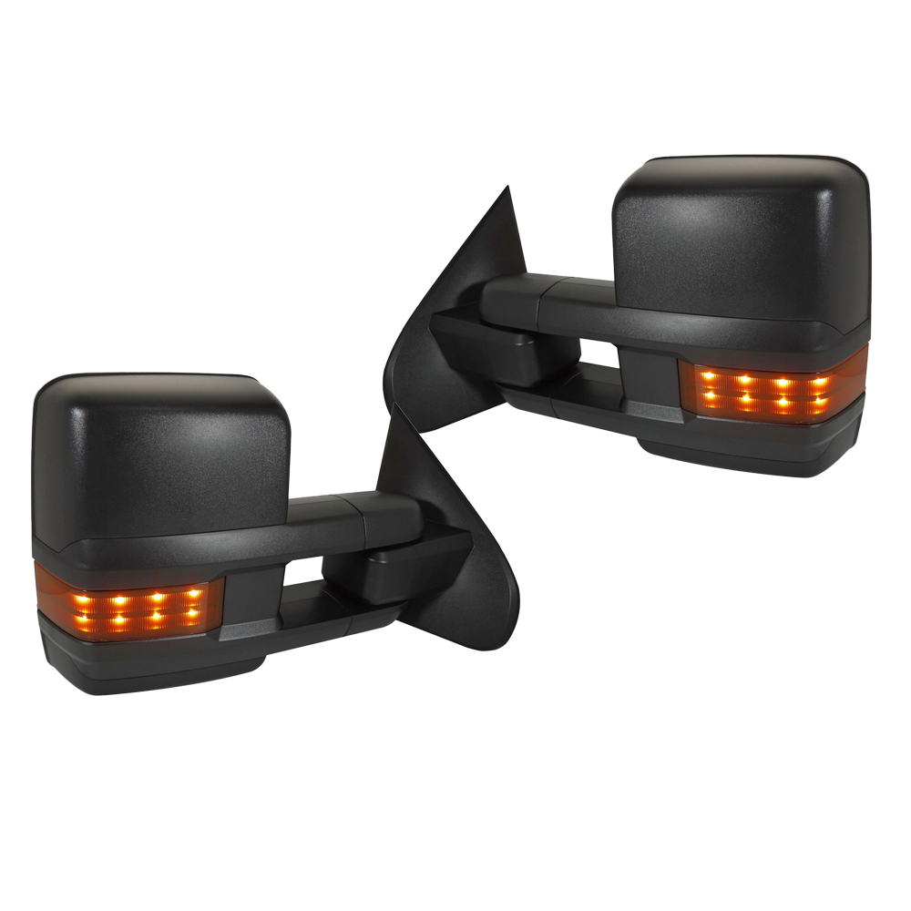 Door Mirror Set For 15-17 Chevrolet Silverado 1500
