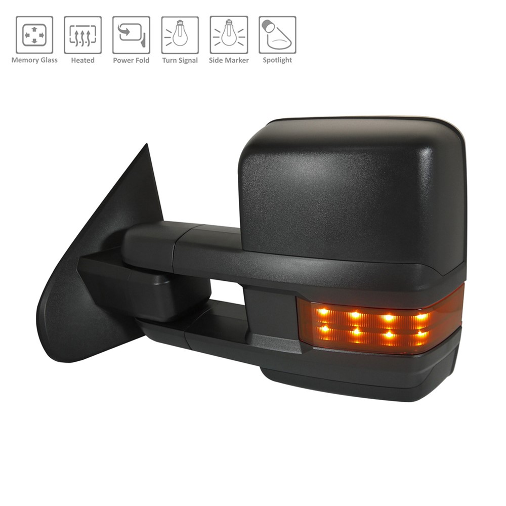 Left Driver Side Door Mirror For 2017-2019 Chevrolet GMC