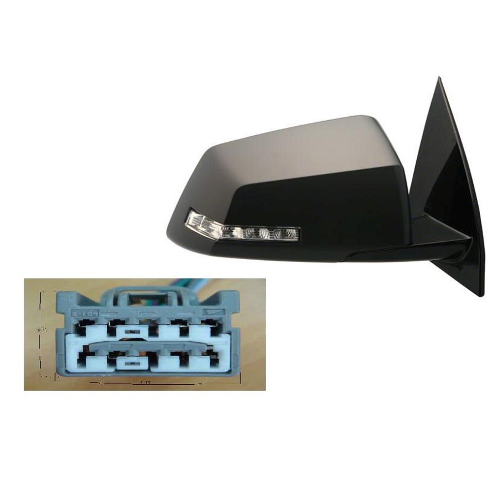 Right Passenger Side Door Mirror For 08-10 Saturn Outlook