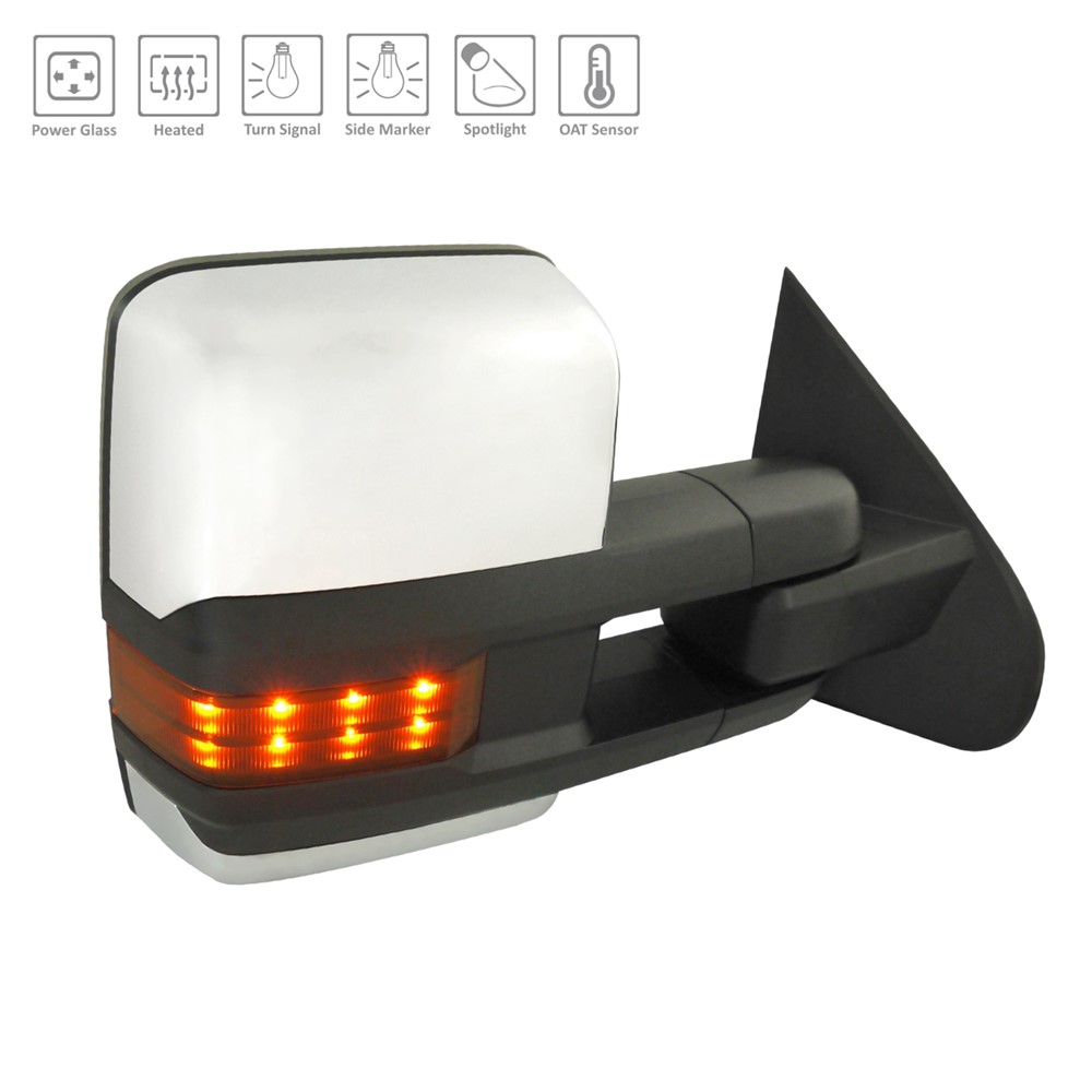 Right Passenger Side Door Mirror For 2015-2019 Chevrolet GMC