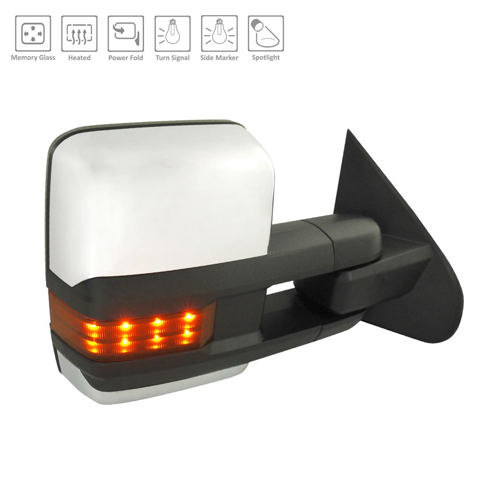 Right Passenger Side Door Mirror For 2015-2019 Chevrolet GMC