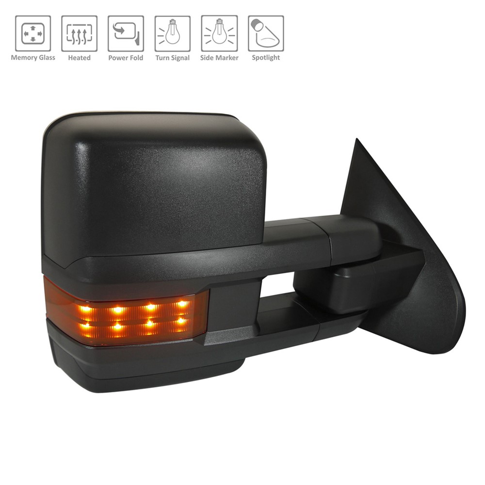 Right Passenger Side Door Mirror For 2017-2019 Chevrolet GMC