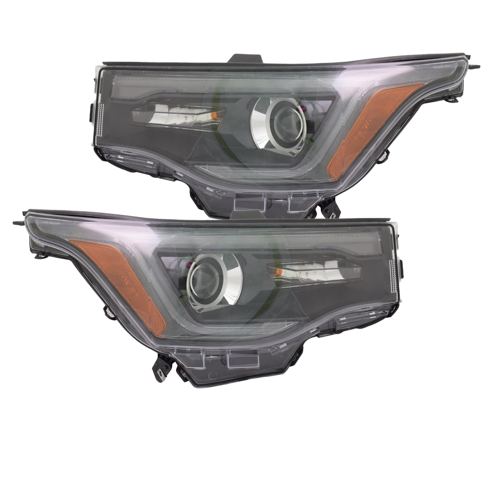 Headlight Set For 17-19 GMC Acadia