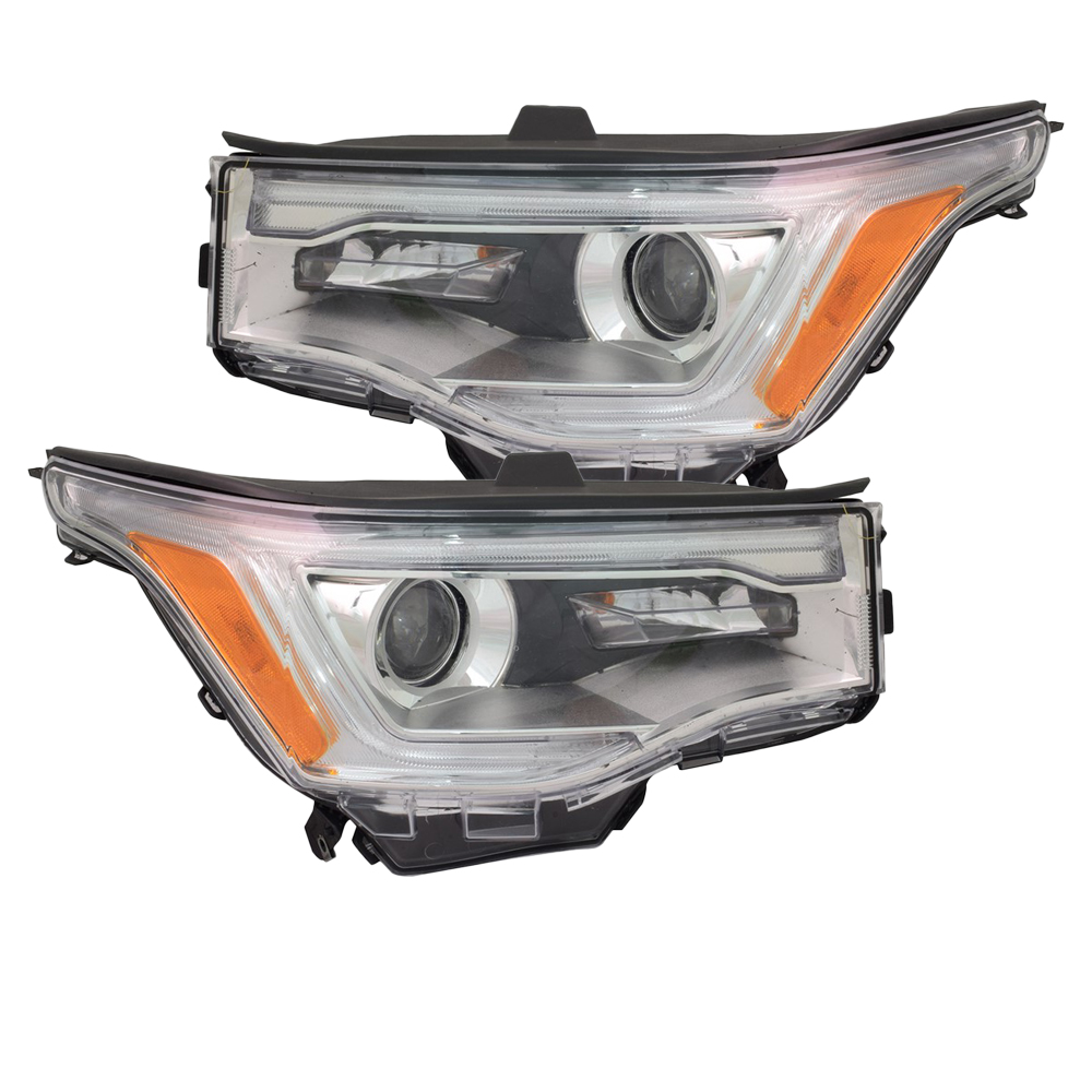Headlight Set For 17-19 GMC Acadia