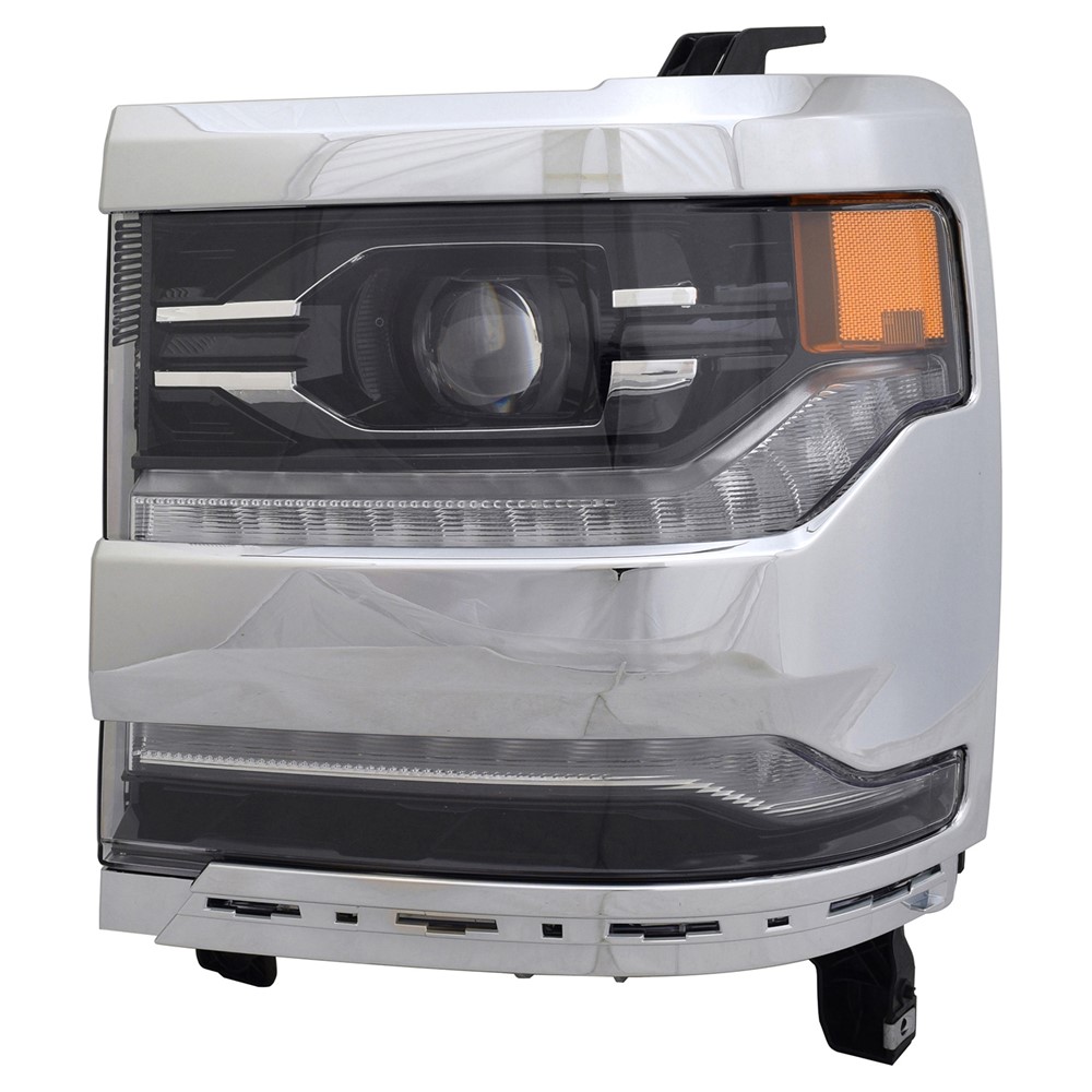 Left Driver Side Headlight For 16-18 Chevrolet Silverado 1500