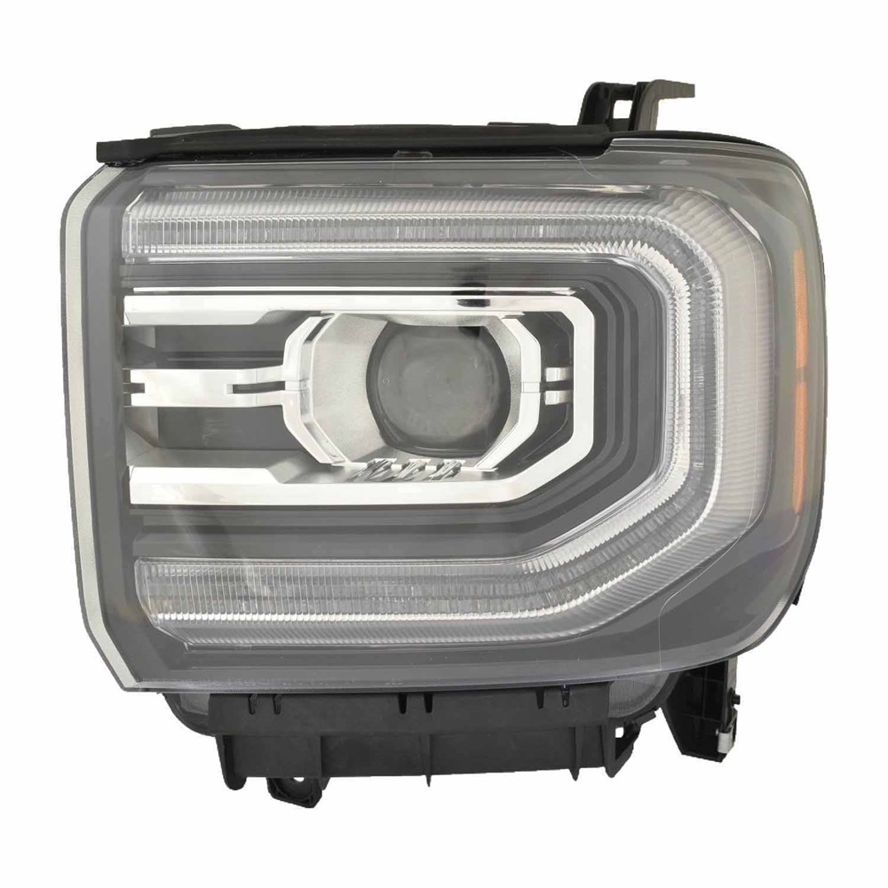 Left Driver Side Headlight For 16-18 GMC Sierra 1500