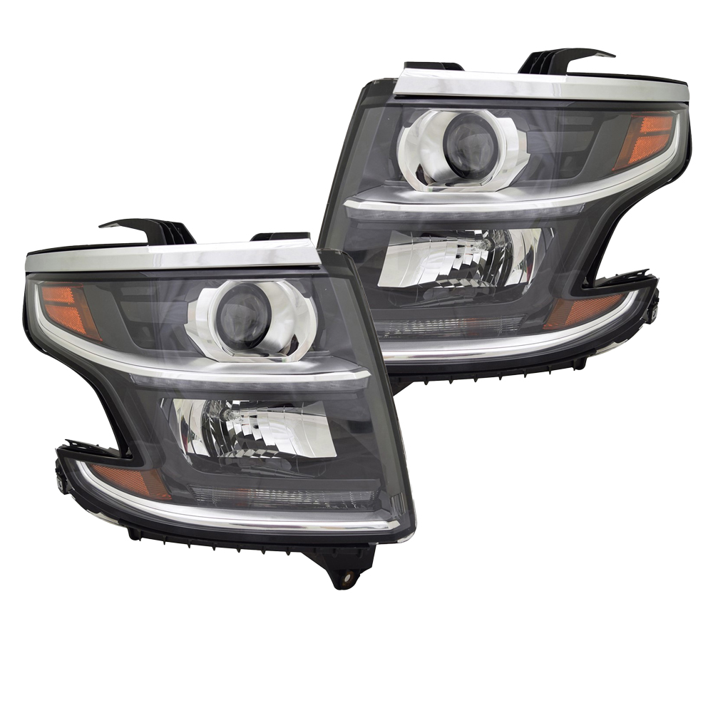 Headlight Set For 18-20 Chevrolet Suburban, 18-20 Chevrolet Tahoe