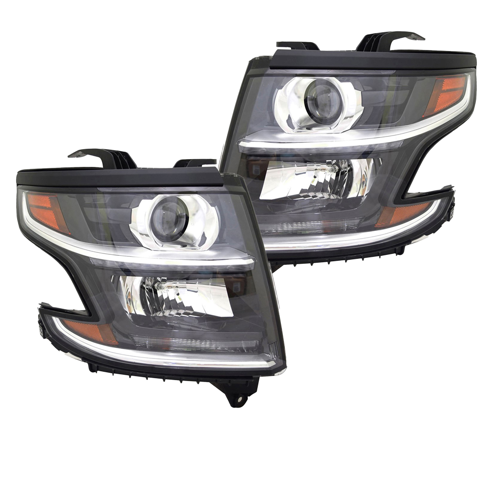 Headlight Set For 18-20 Chevrolet Suburban, 18-20 Chevrolet Tahoe