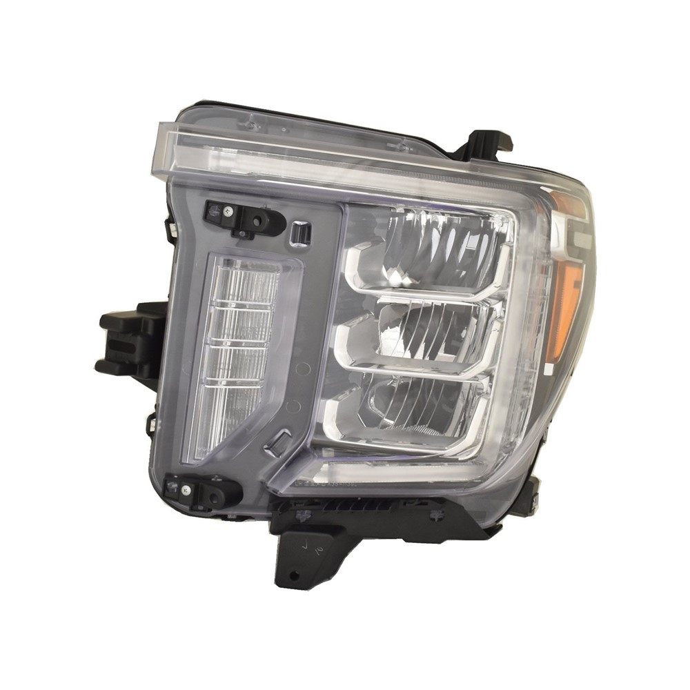 Left Driver Side Headlight For 20-23 GMC Sierra 2500 HD, 20-23 GMC Sierra 3500 HD