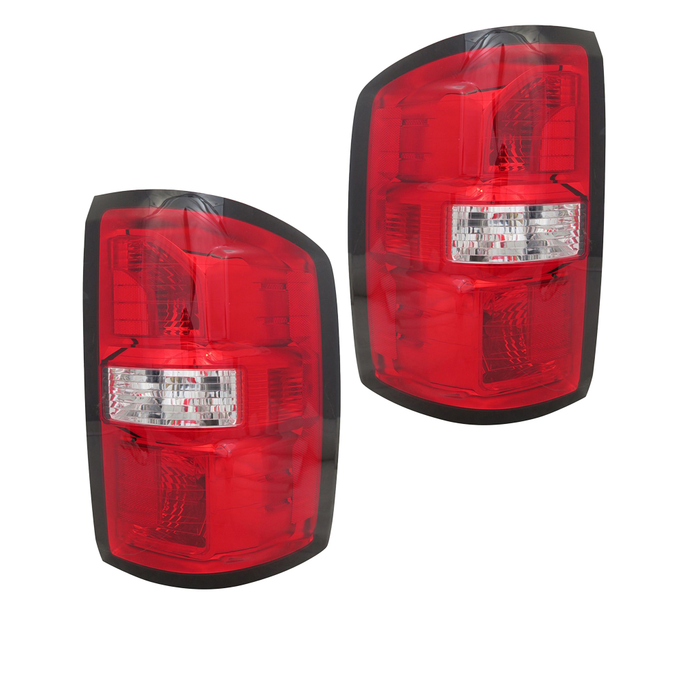 Tail Light Set For 14-15 GMC Sierra 1500