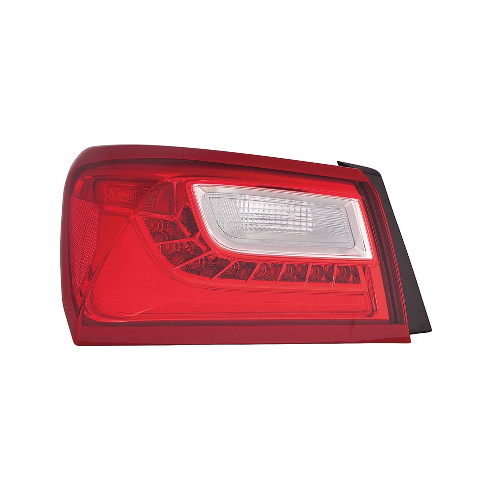 Left Driver Side Tail Light For 16-19 Chevrolet Malibu