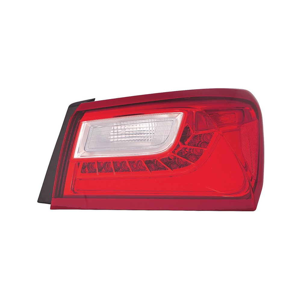 Right Passenger Side Tail Light For 16-19 Chevrolet Malibu