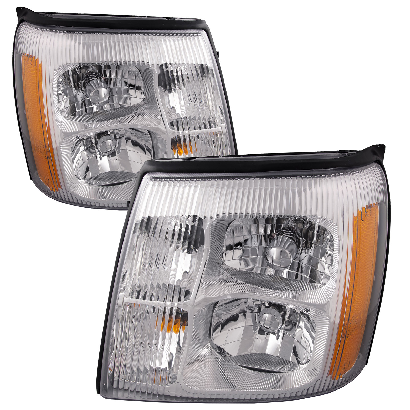Headlight Set For 03-06 Cadillac Escalade