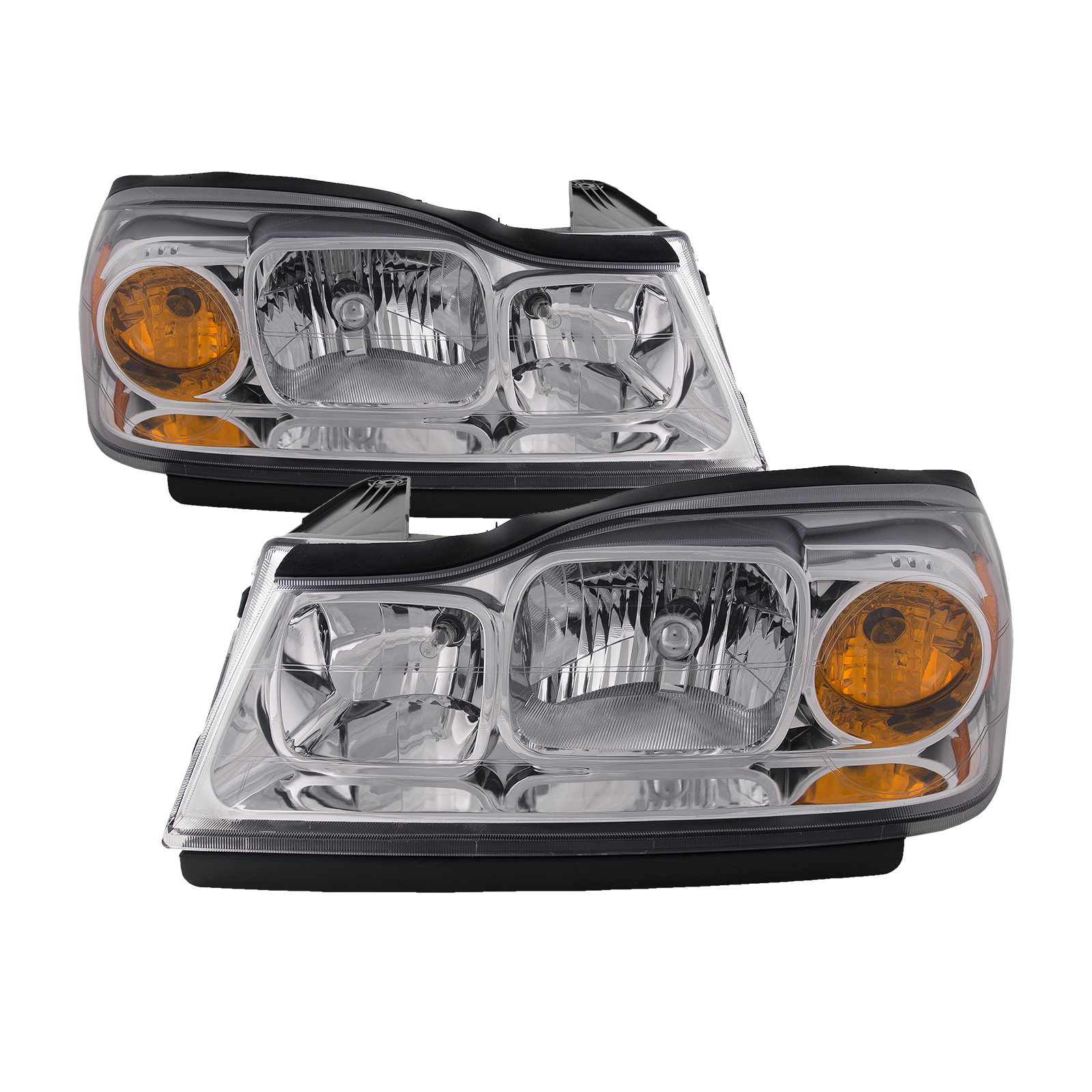 Headlight Set For 06-07 Saturn Vue