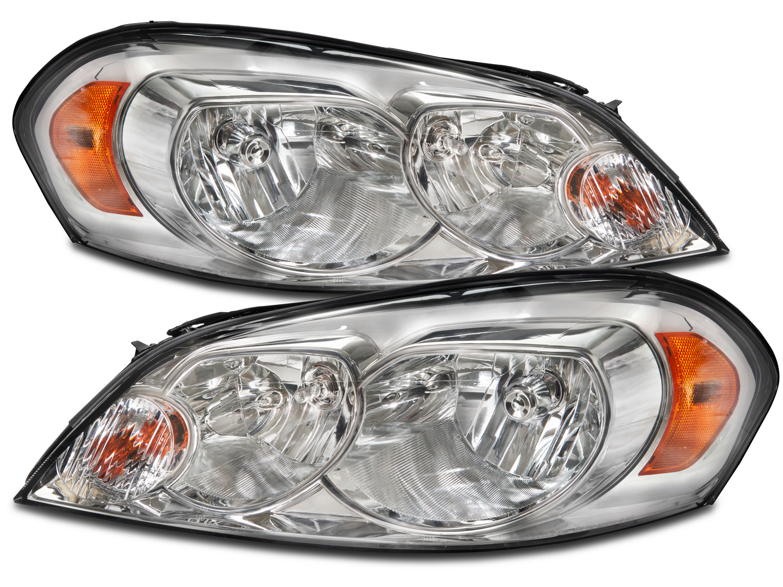Headlight Set For 06-13 Chevrolet Impala, 14-16 Chevrolet Impala Limited, 06-07 Chevrolet Monte Carlo