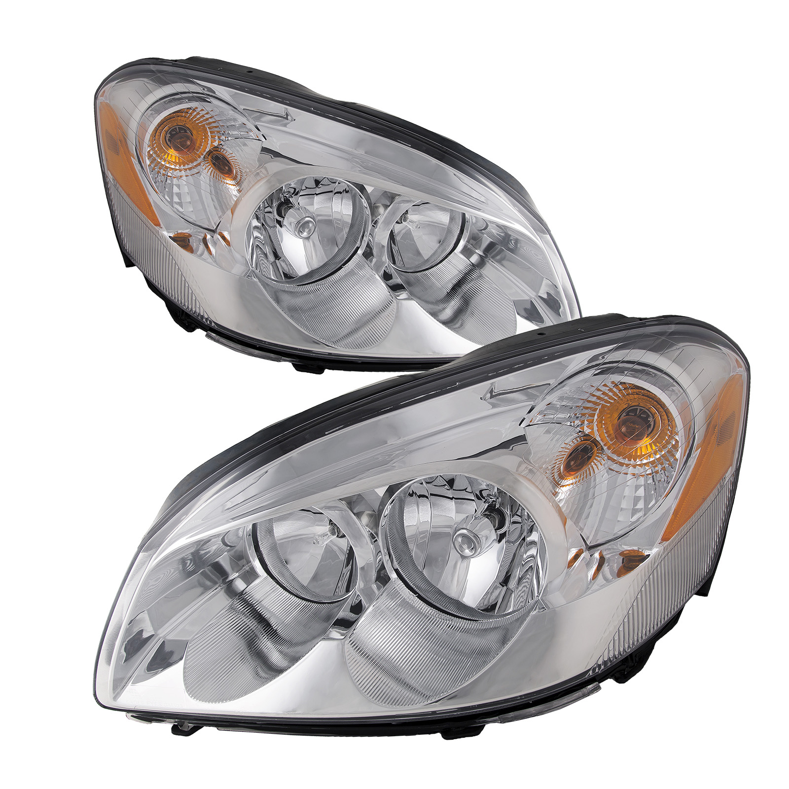 Headlight Set For 06-09 Buick Lucerne