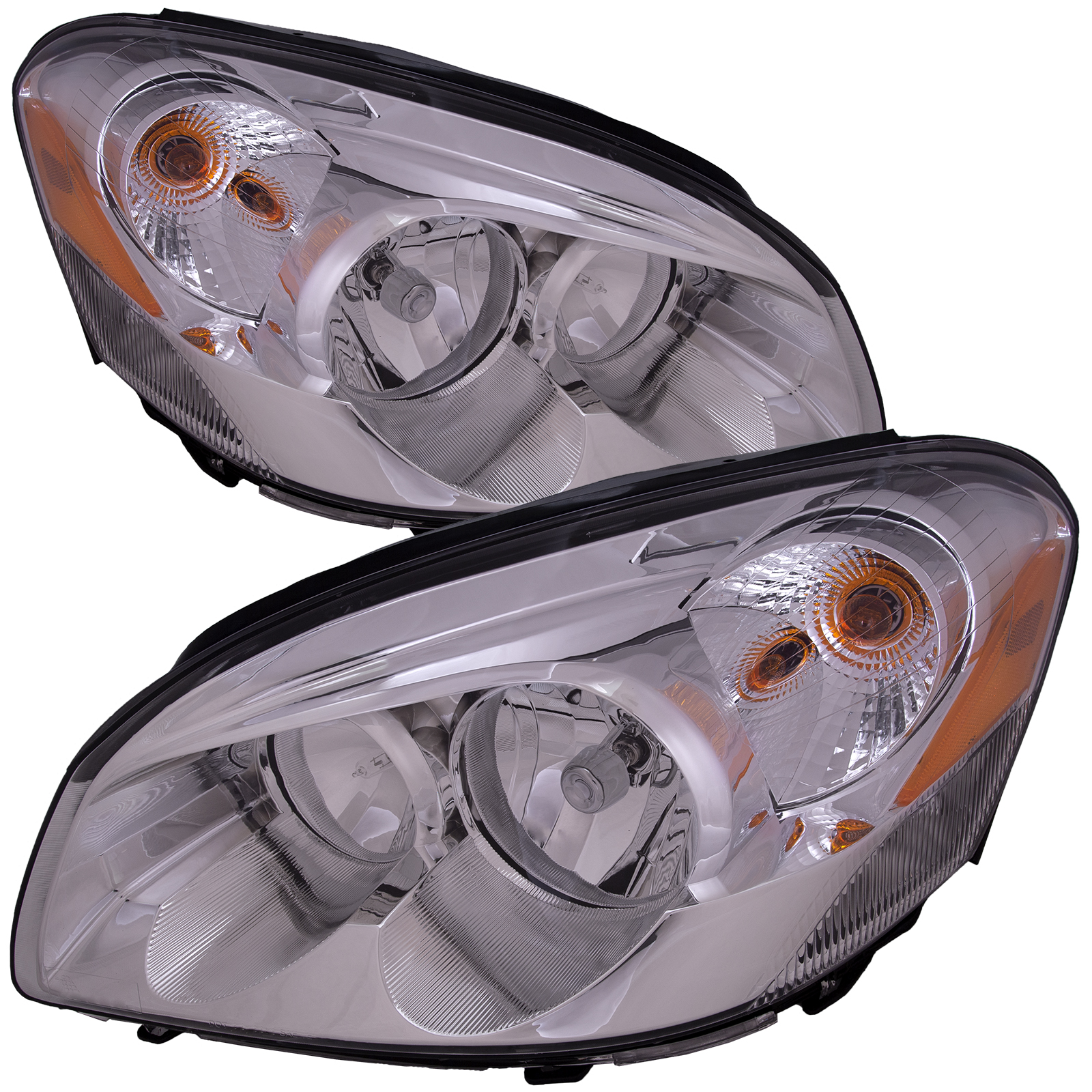 Headlight Set For 06-11 Buick Lucerne
