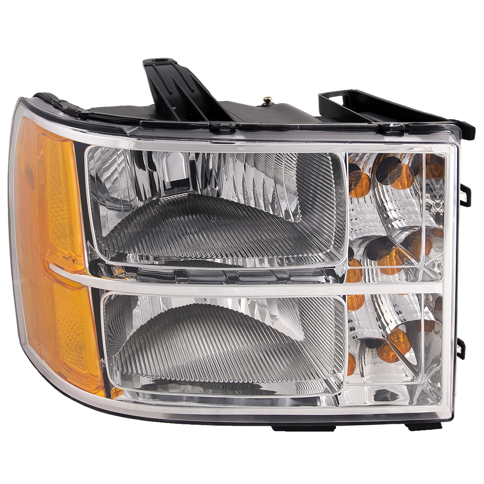 Right Passenger Side Headlight For 07-13 GMC Sierra 1500, 07-14 GMC Sierra 2500 HD, 07-14 GMC Sierra 3500 HD