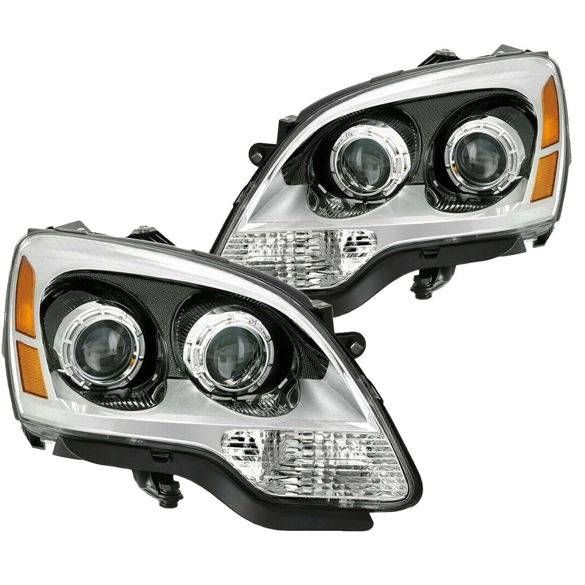Headlight Set For 07-08 GMC Acadia