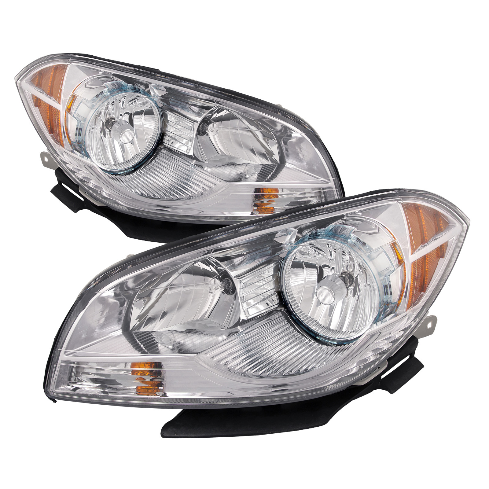 Headlight Set For 08-12 Chevrolet Malibu
