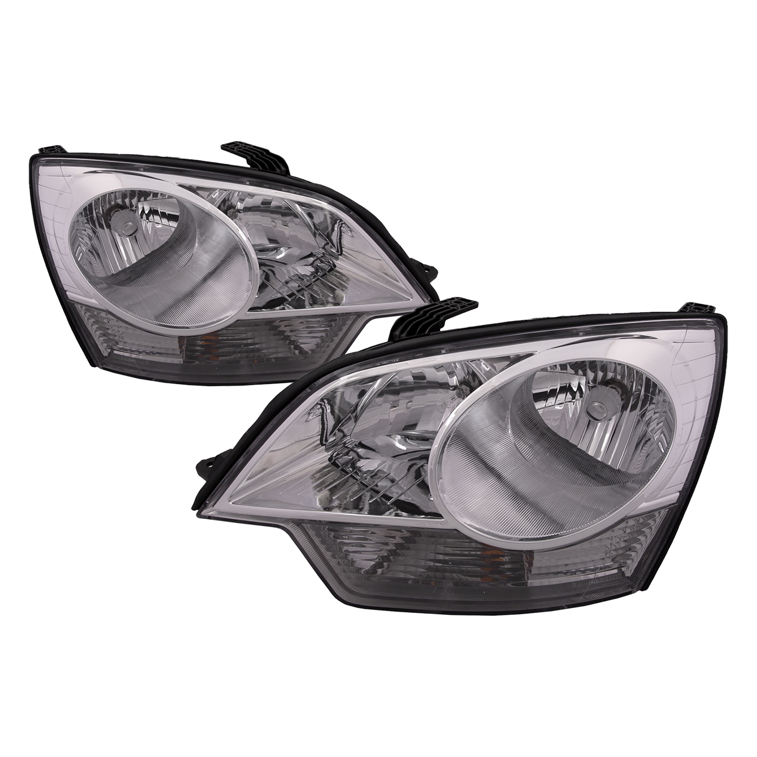 Headlight Set For 12-14 Chevrolet Captiva Sport, 08-10 Saturn Vue; CAPA Certified
