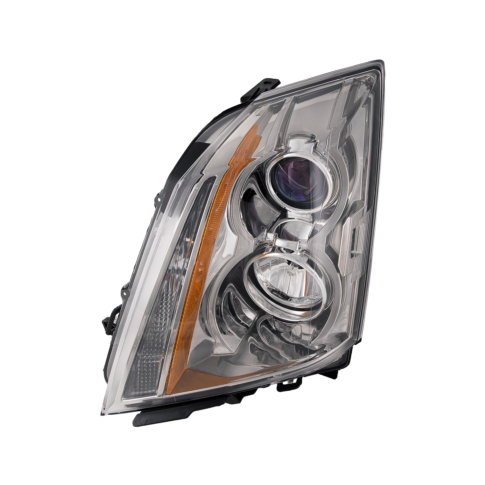 Left Driver Side Headlight For 14 Cadillac CTS; CAPA Certified