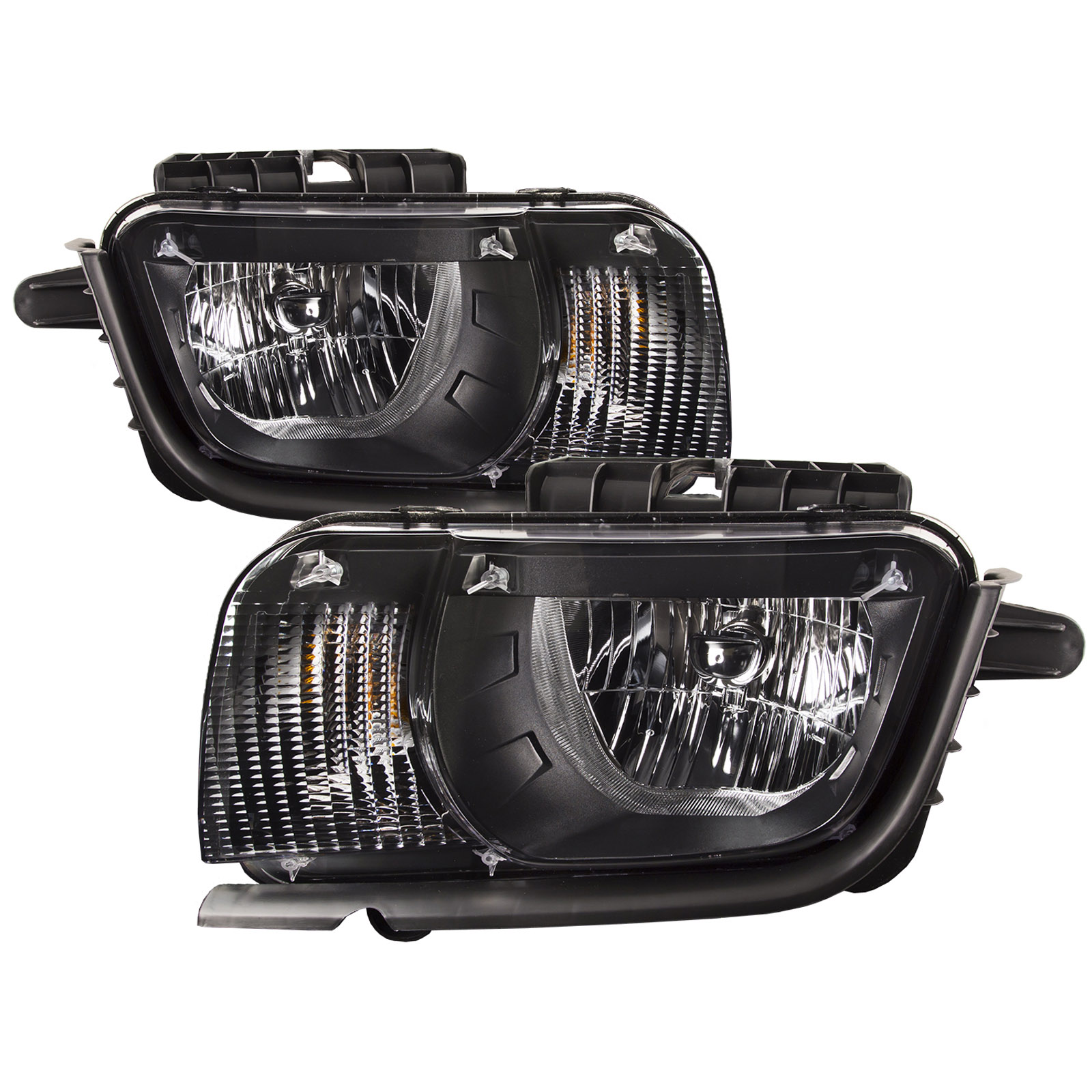 Headlight Set For 10-13 Chevrolet Camaro