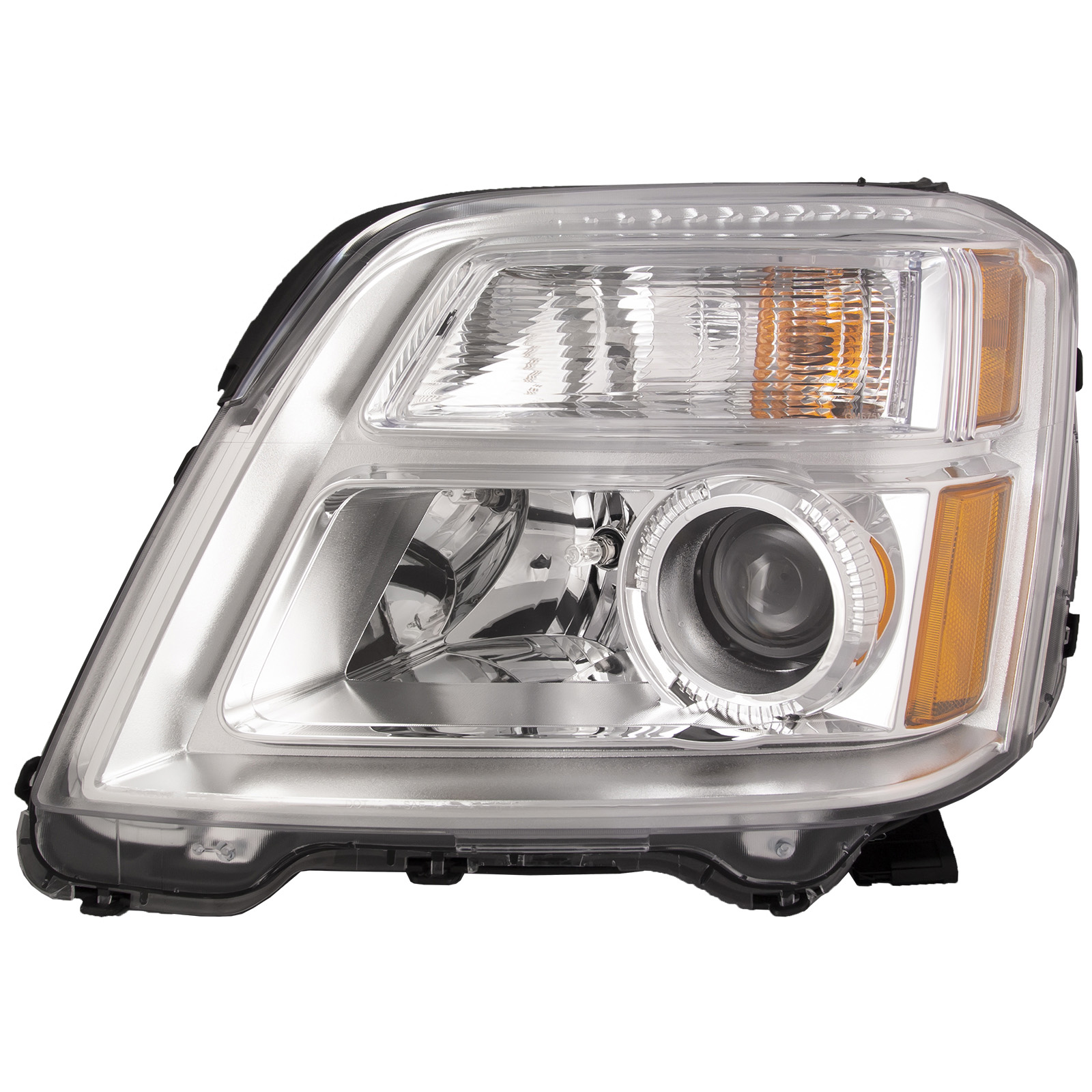 Left Driver Side Headlight For 10-15 GMC Terrain; CAPA Certified