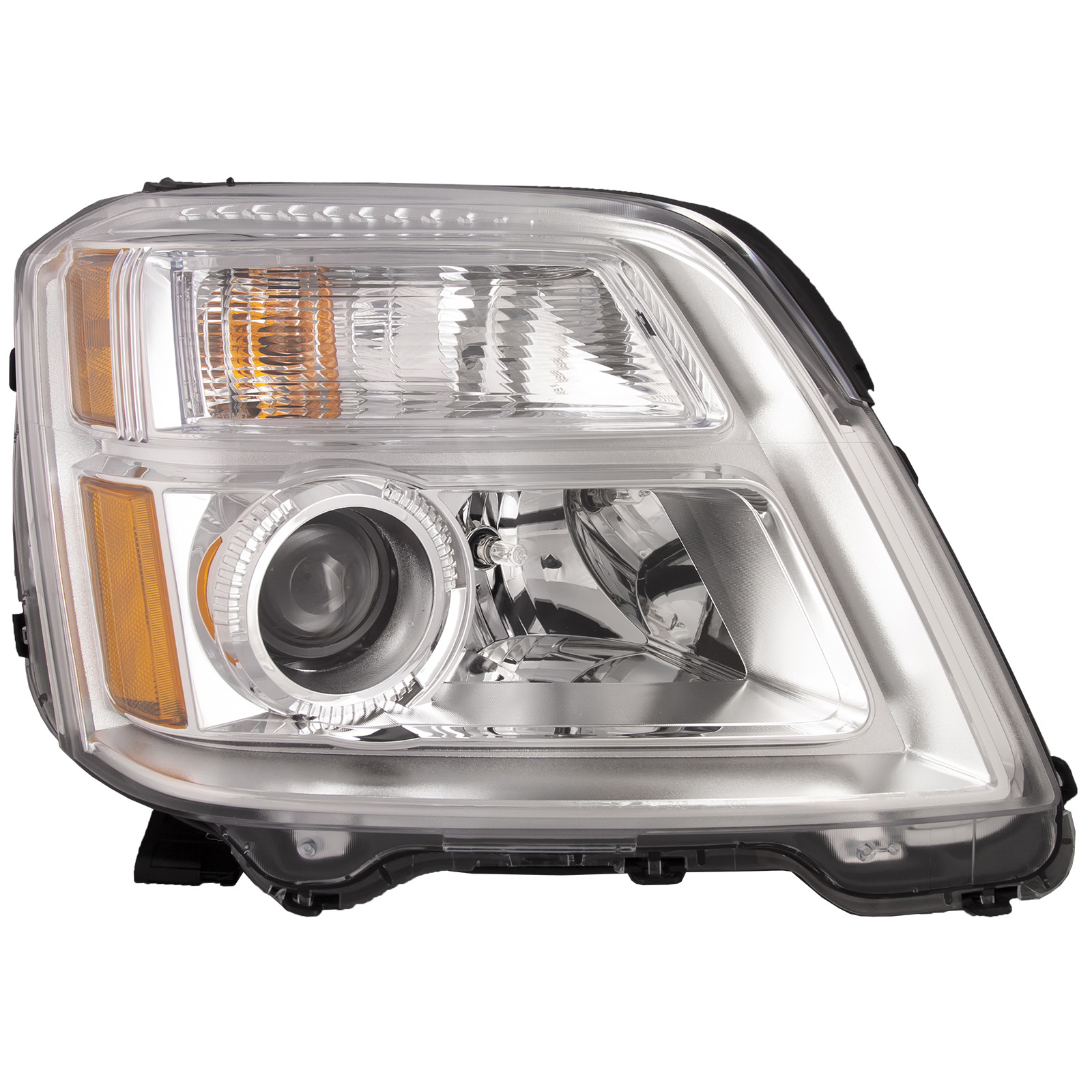 Right Passenger Side Headlight For 10-15 GMC Terrain; CAPA Certified