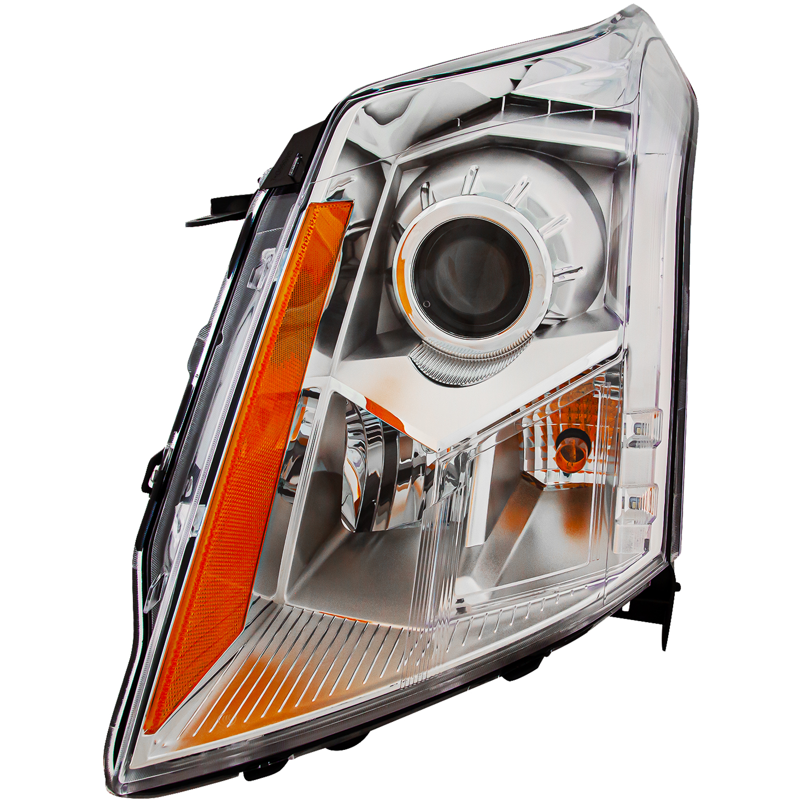 Left Driver Side Headlight For 10-16 Cadillac SRX; CAPA Certified