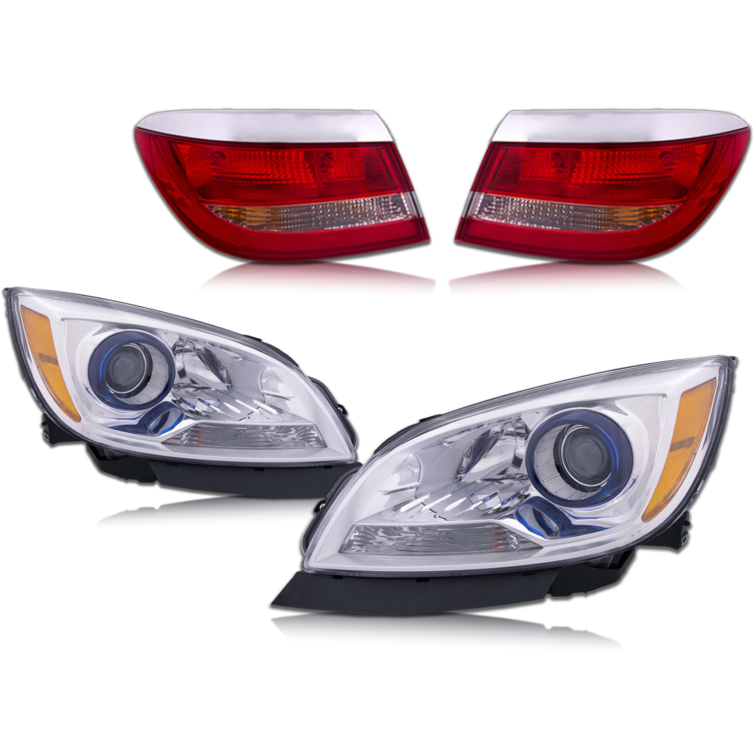 Headlight Set For 12-17 Buick Verano