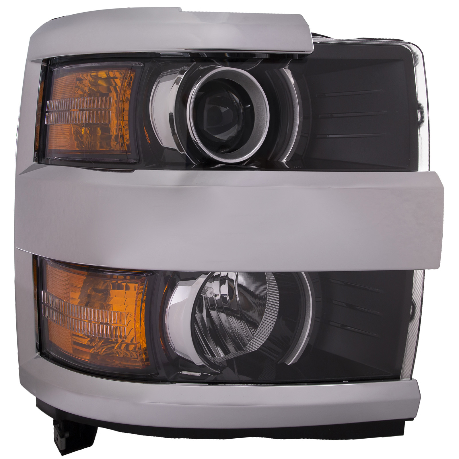 Right Passenger Side Headlight For 15-19 Chevrolet Silverado 2500 HD, 15-19 Chevrolet Silverado 3500 HD