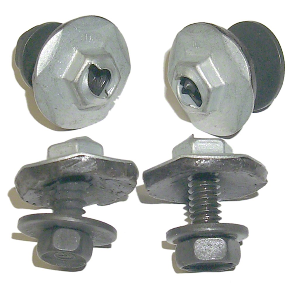 12-Piece Fender Extension Hardware Kit For 1971-1972 Chevelle El Camino Sprint