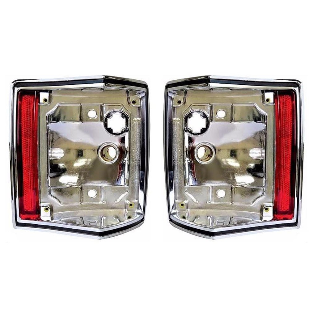 Tail Light Bezels Set For 70-72 Chevrolet Chevelle, 70-72 Chevrolet El Camino