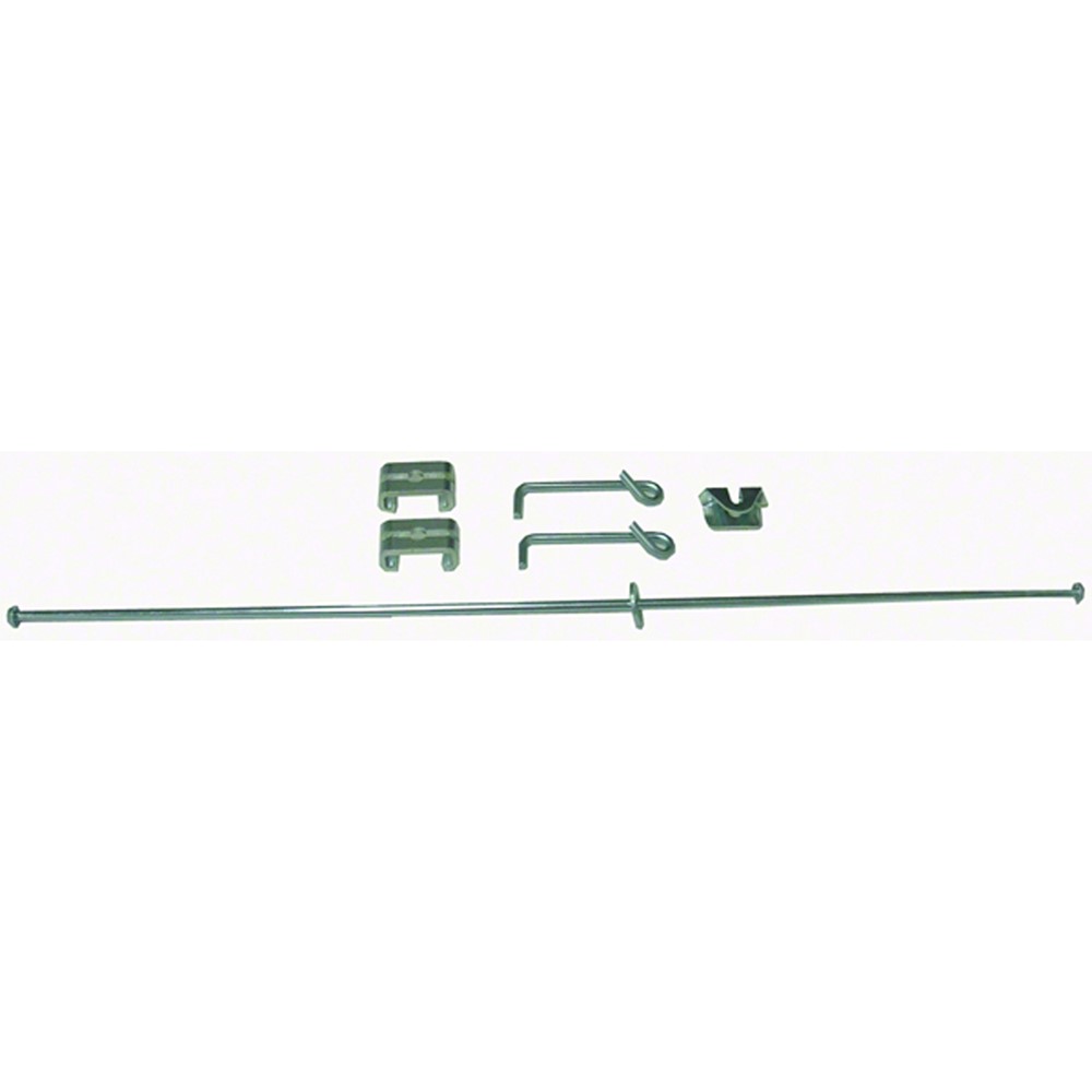 6-Piece Park Brake Cable Guide Kit For 1967-1972