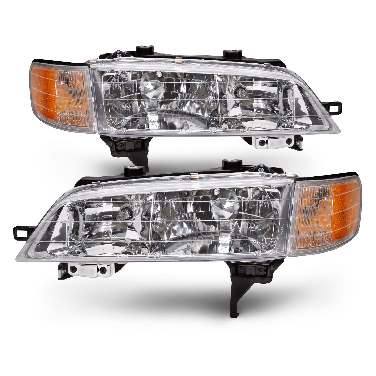 Headlight Set For 94-97 Honda Accord