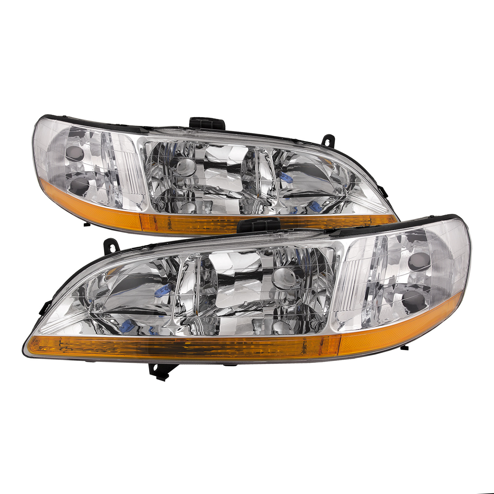 Headlight Set For 01-02 Honda Accord