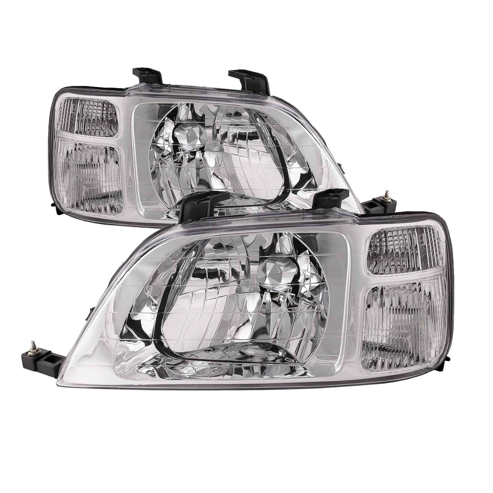 Headlight Set For 97-01 Honda CR-V