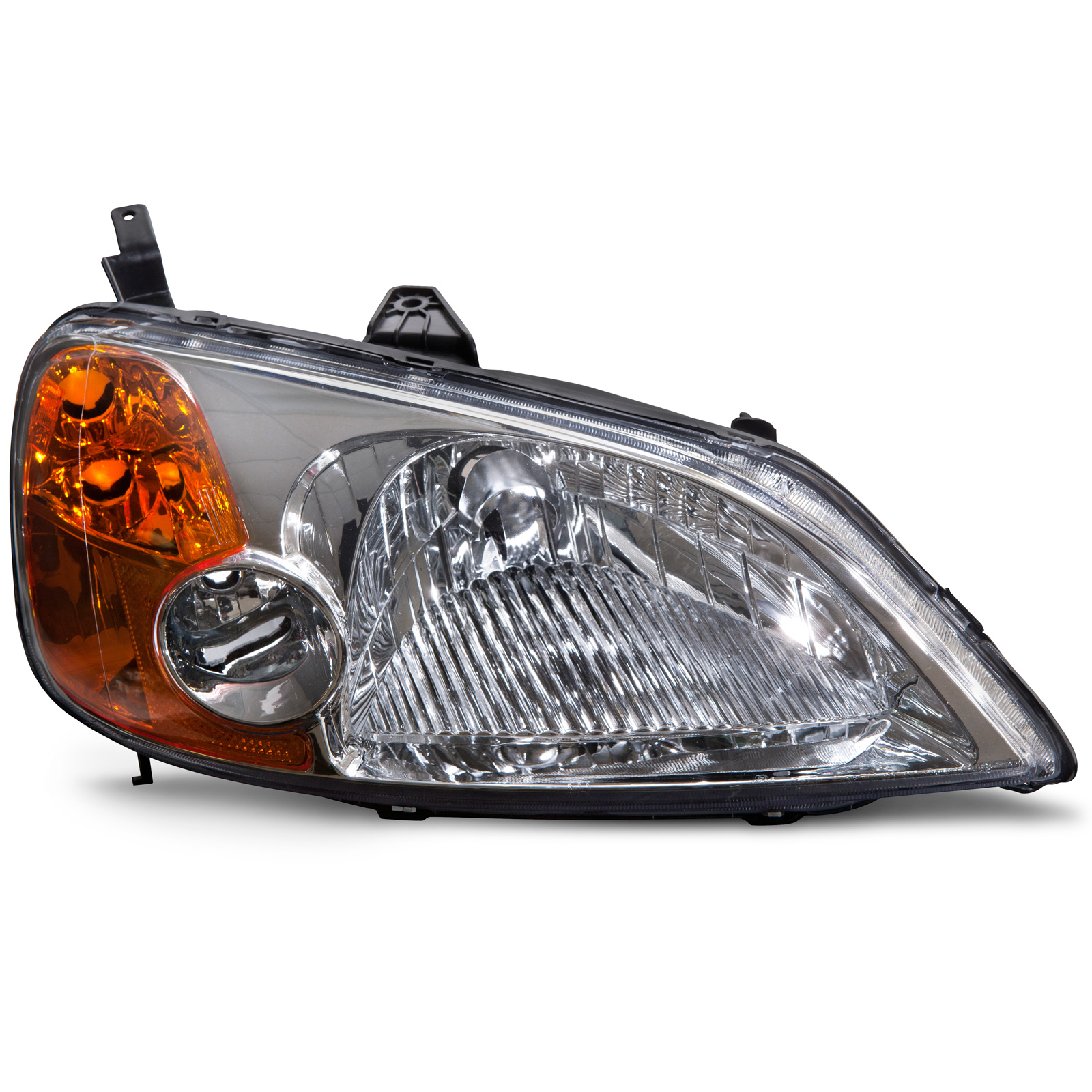 Right Passenger Side Headlight For 01-03 Honda Civic