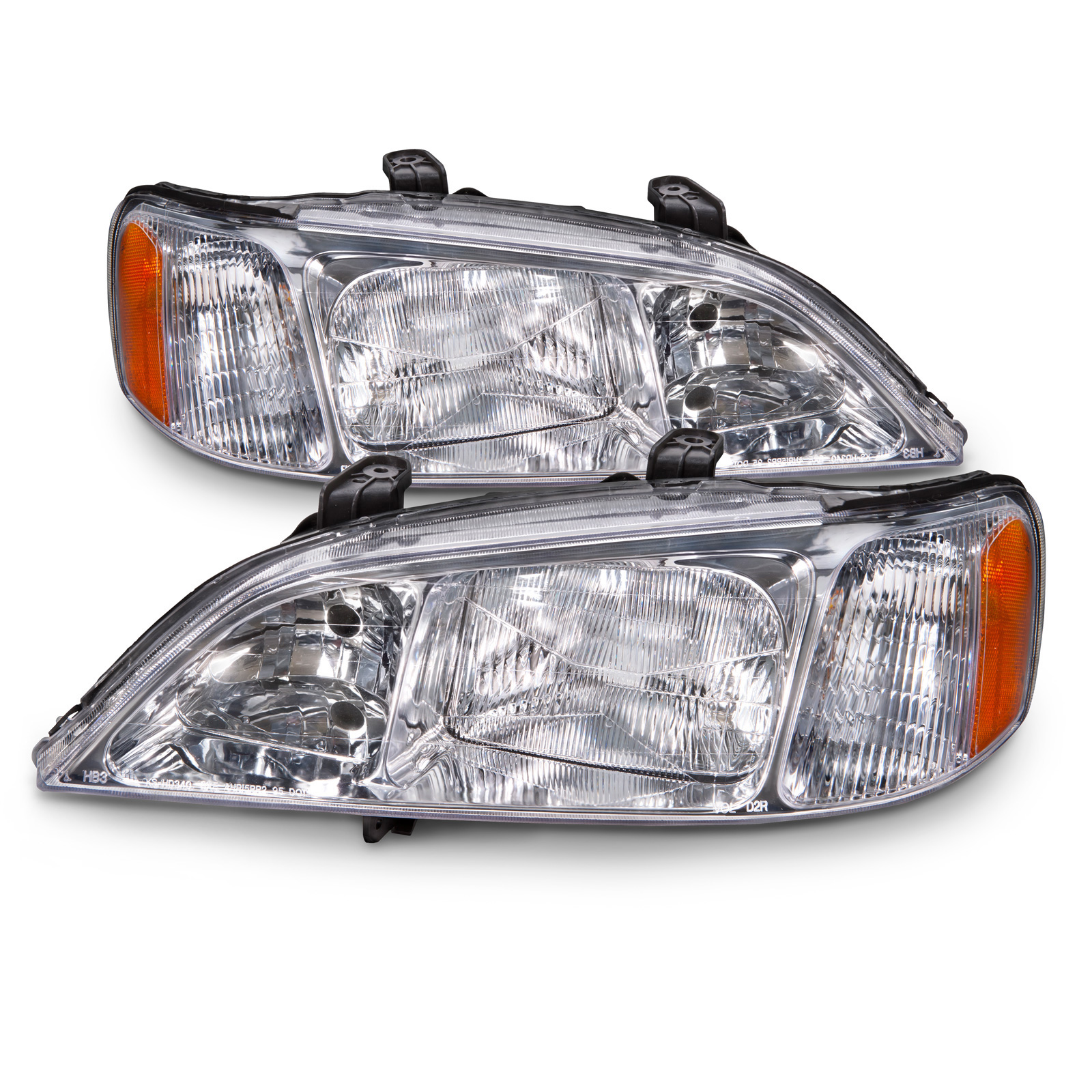 Headlight Set For 99-01 Acura TL