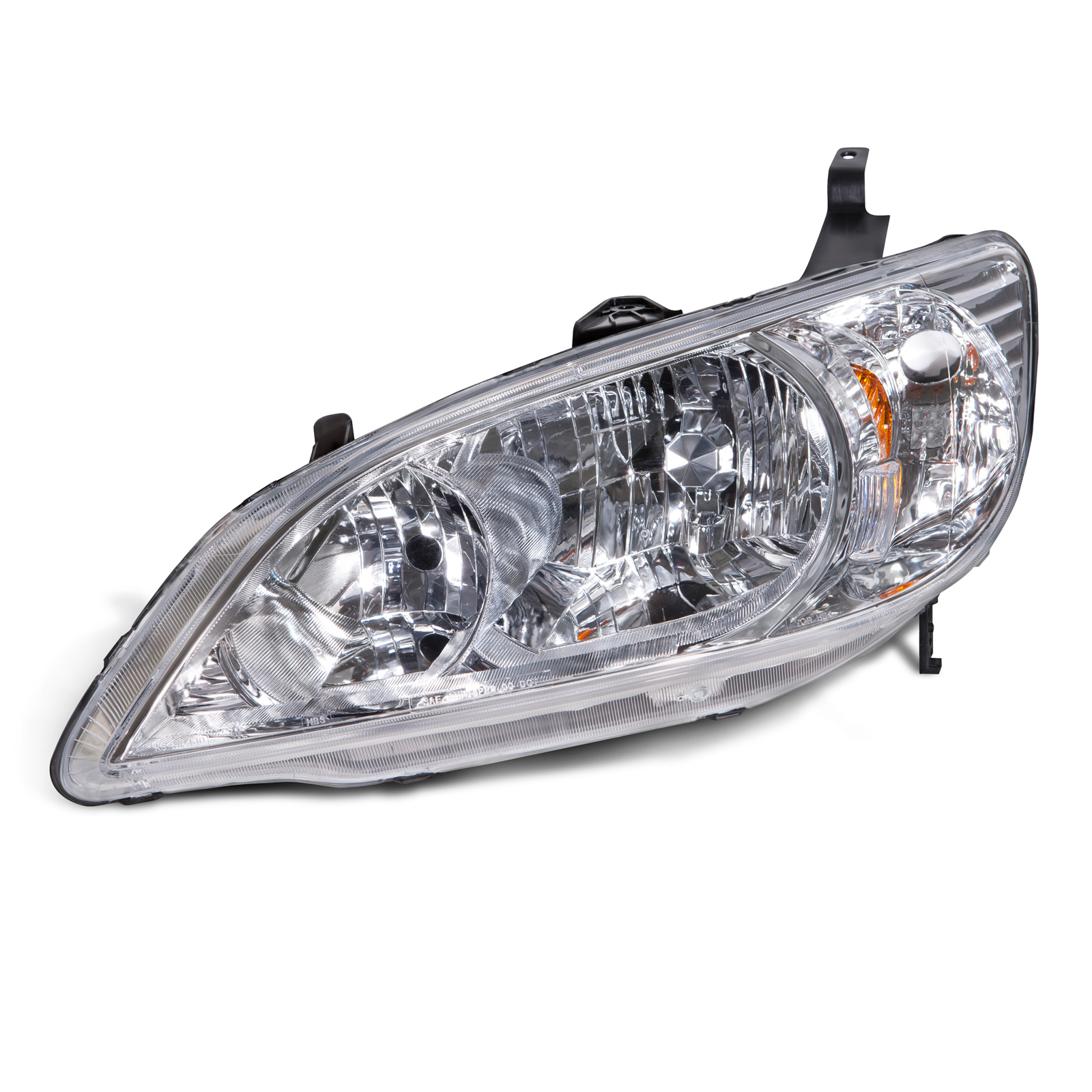 Left Driver Side Headlight For 04-05 Honda Civic