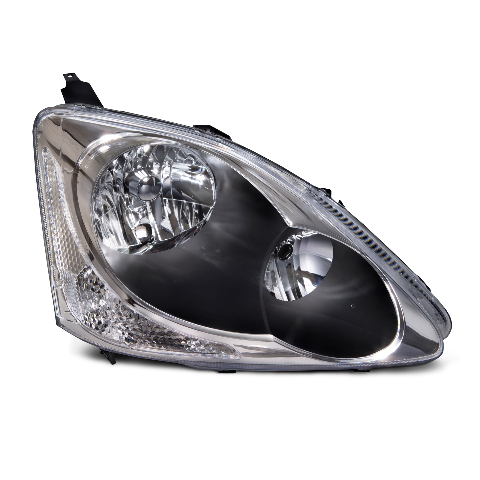 Right Passenger Side Headlight For 04-05 Honda Civic