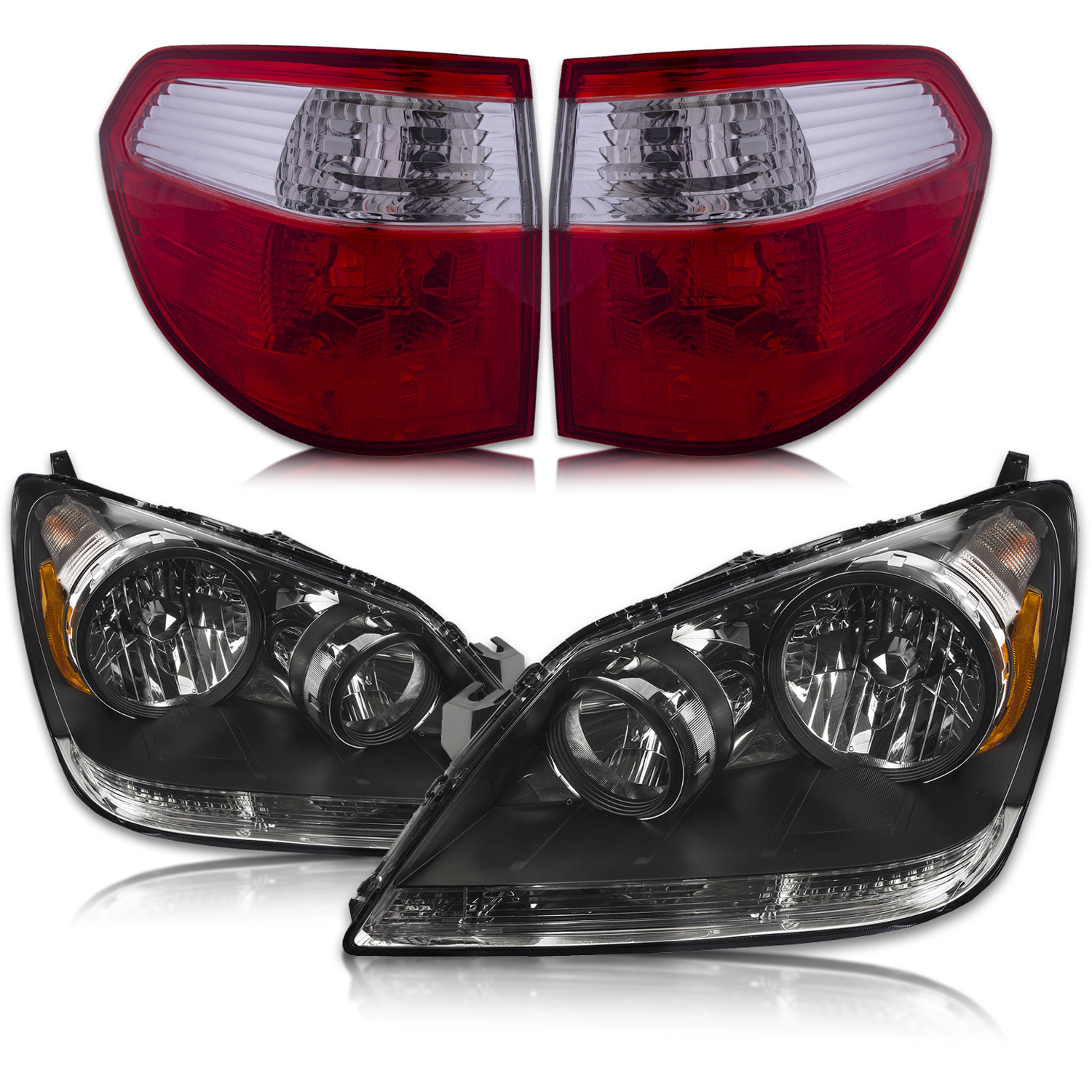 Headlight Set For 05-07 Honda Odyssey