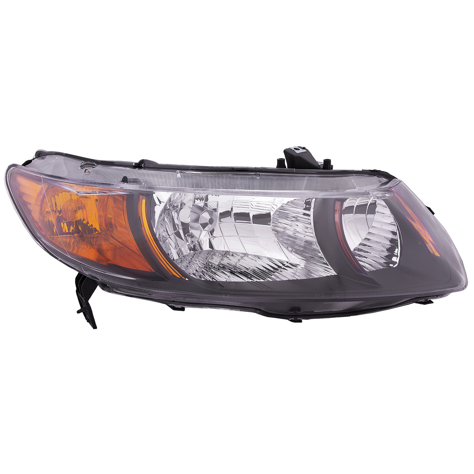 Right Passenger Side Headlight For 06-09 Honda Civic