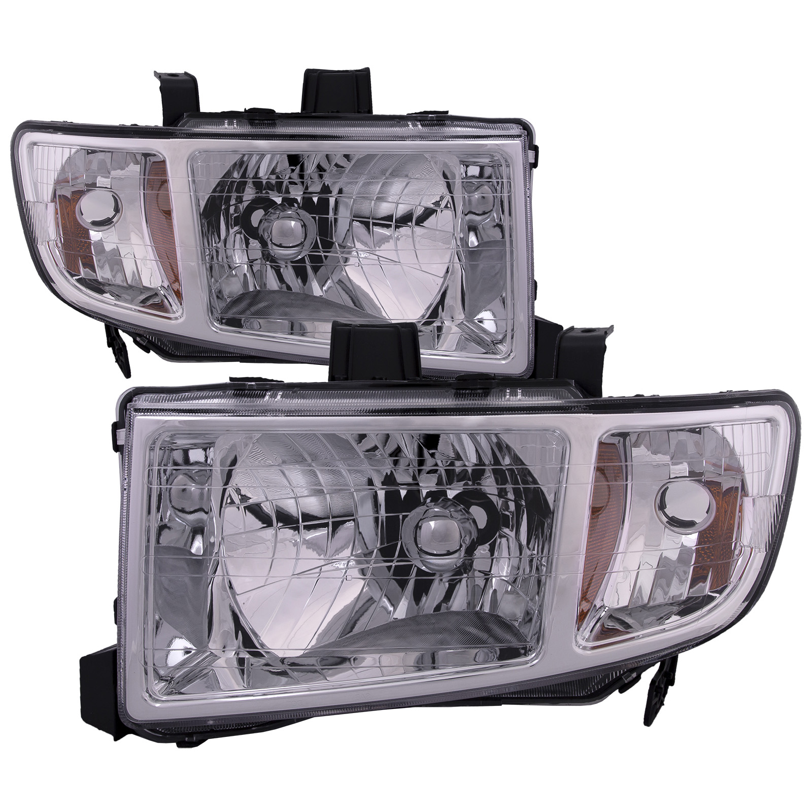 Headlight Set For 09-14 Honda Ridgeline